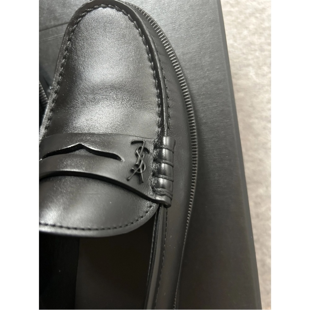 YSL Black Loafers size 34 - Picture 5 of 12